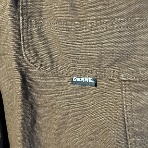 Men's Brown Cargo Overalls with Adjustable Straps 34x32 - Picture 6 of 16